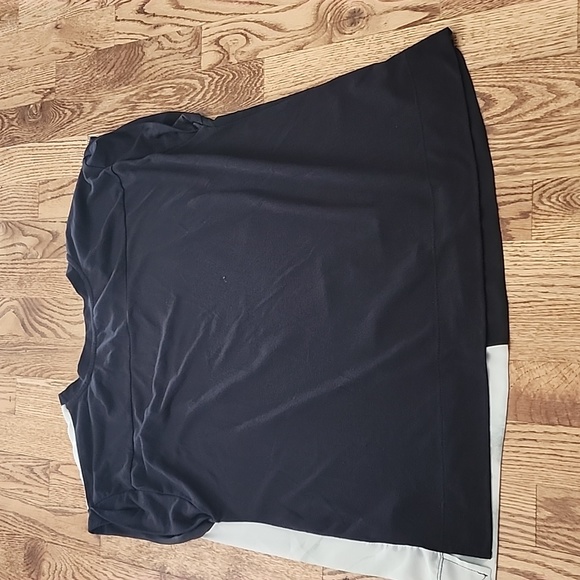 (M) J by Jess Floral Design Sheer Front Art Deco Contrast Eclectic Unique Loose - Picture 8 of 8